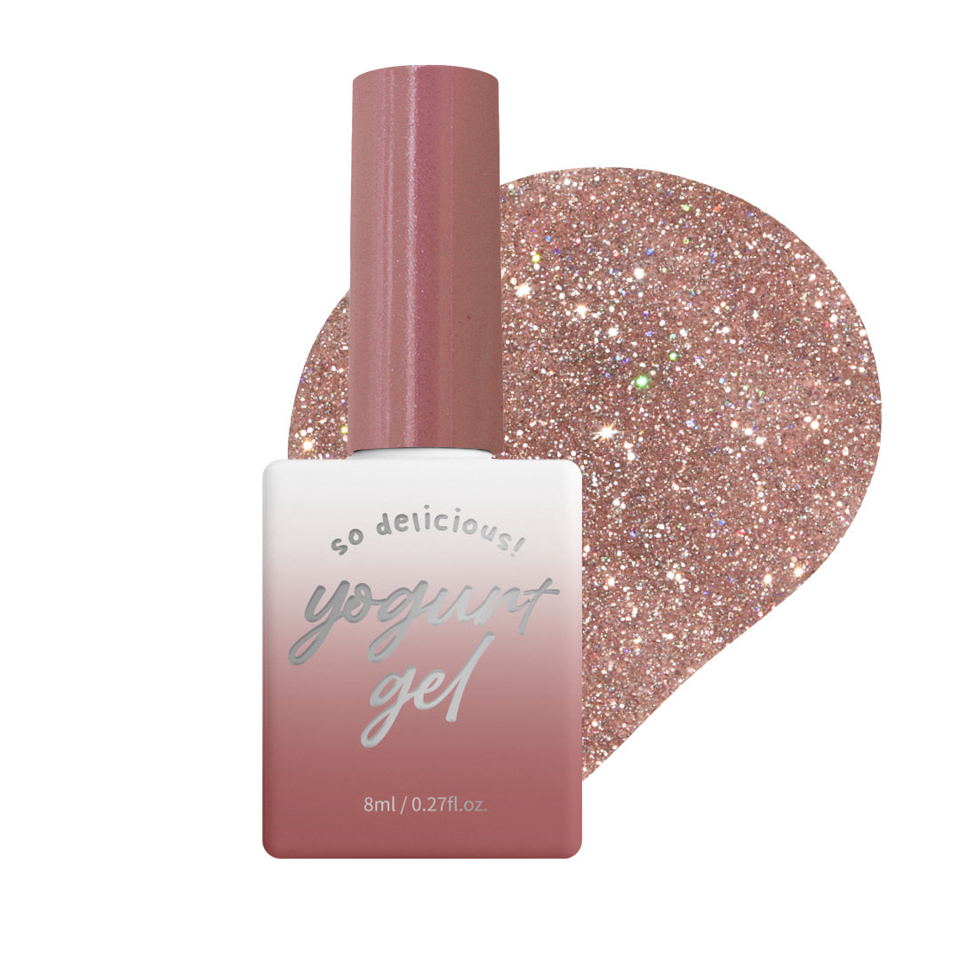 【YOGURT】'Look at Me' Reflective Glitter Gel #RG17 Pink Queen