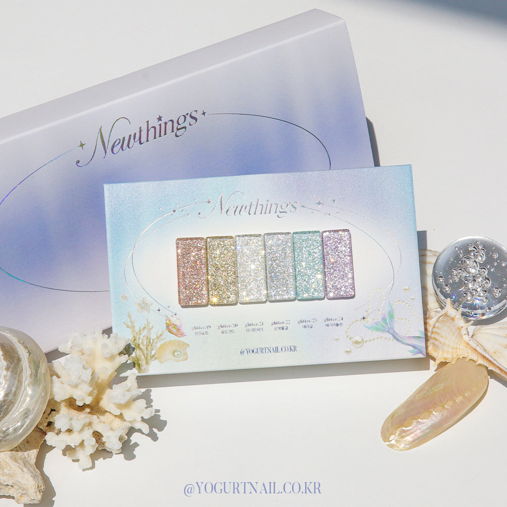 【YOGURT】'Newthings' Glitter Gel G23 Ariel