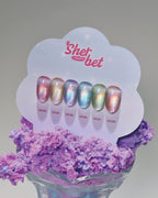 【Mayour】Sherbet Hologram Magnetic Gel 6-piece set