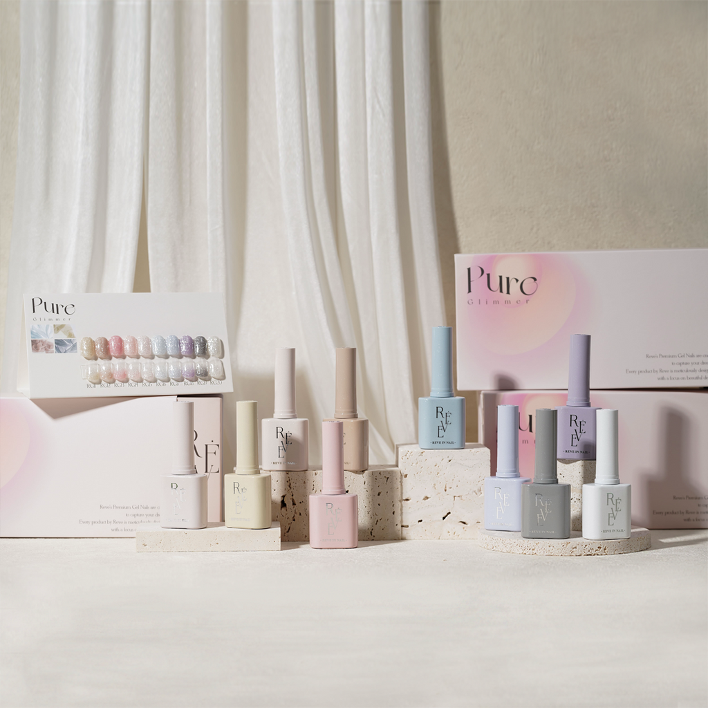 【REVE】Pure glimmer glitter 10-piece set