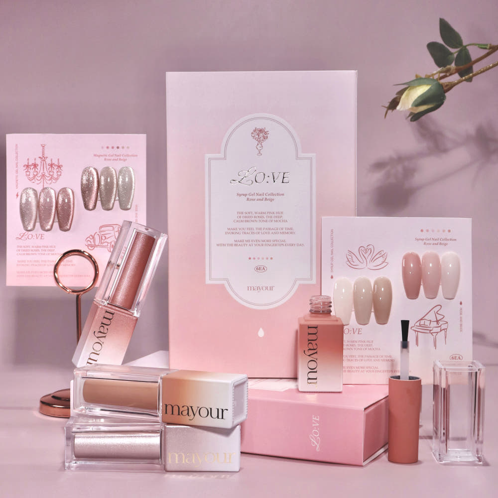 【Mayour】LO:VE Magnetic Gel Syrup Gel 12-piece set