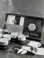 【ROBOGEL】 [Special Package] Labogel Silver, Mercury, Metal, Chrome, Silver, and Real Black & White