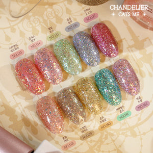 【CATS ME】Chandelier 10 Collection + chain(gold+silver) SET