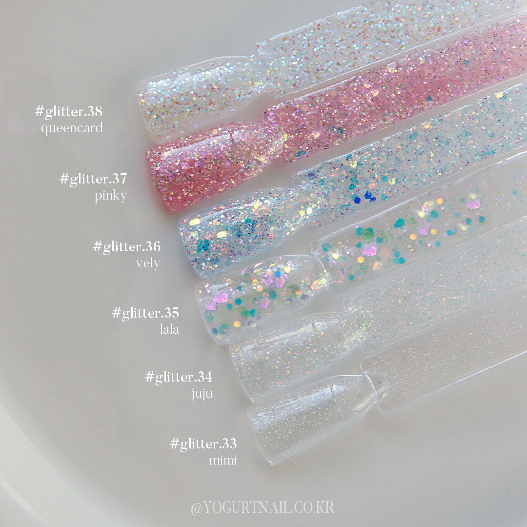 【YOGURT】Princess Maker Glitter Gel #G33