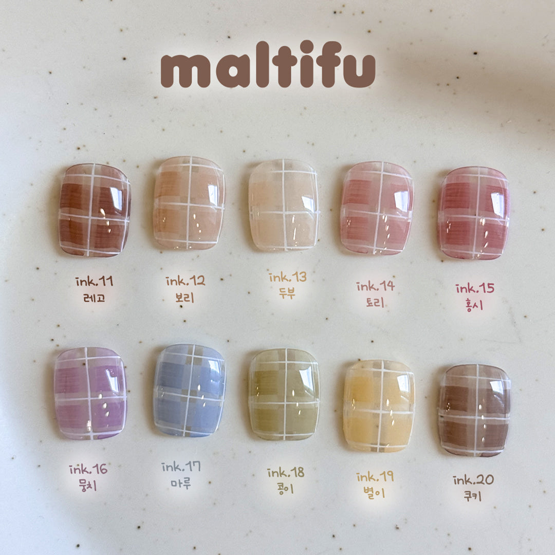 【YOGURT】 Maltifu Ink 10-Piece Set