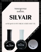 【ROBOGEL】 [Special Package] Labogel Silver, Mercury, Metal, Chrome, Silver, and Real Black & White