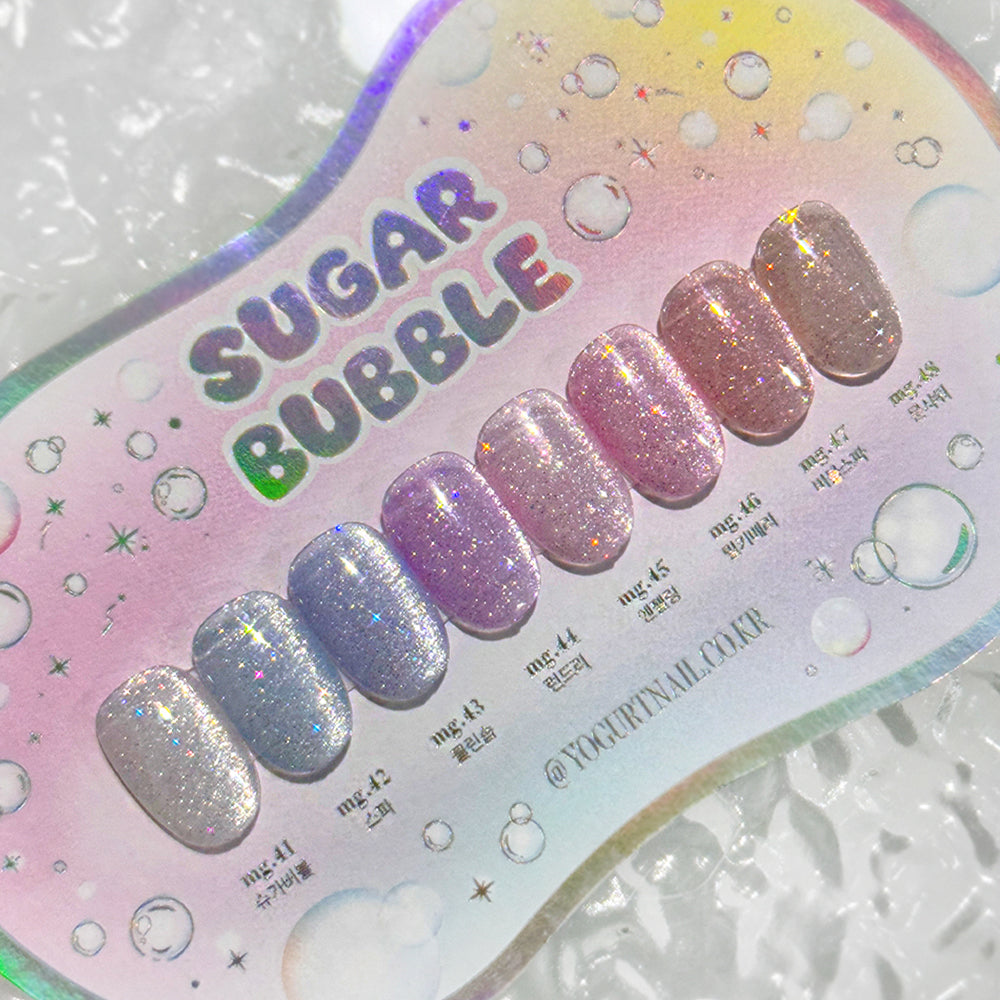 【YOGURT】'Sugar Bubble' Magnetic Gel 8-Piece Set