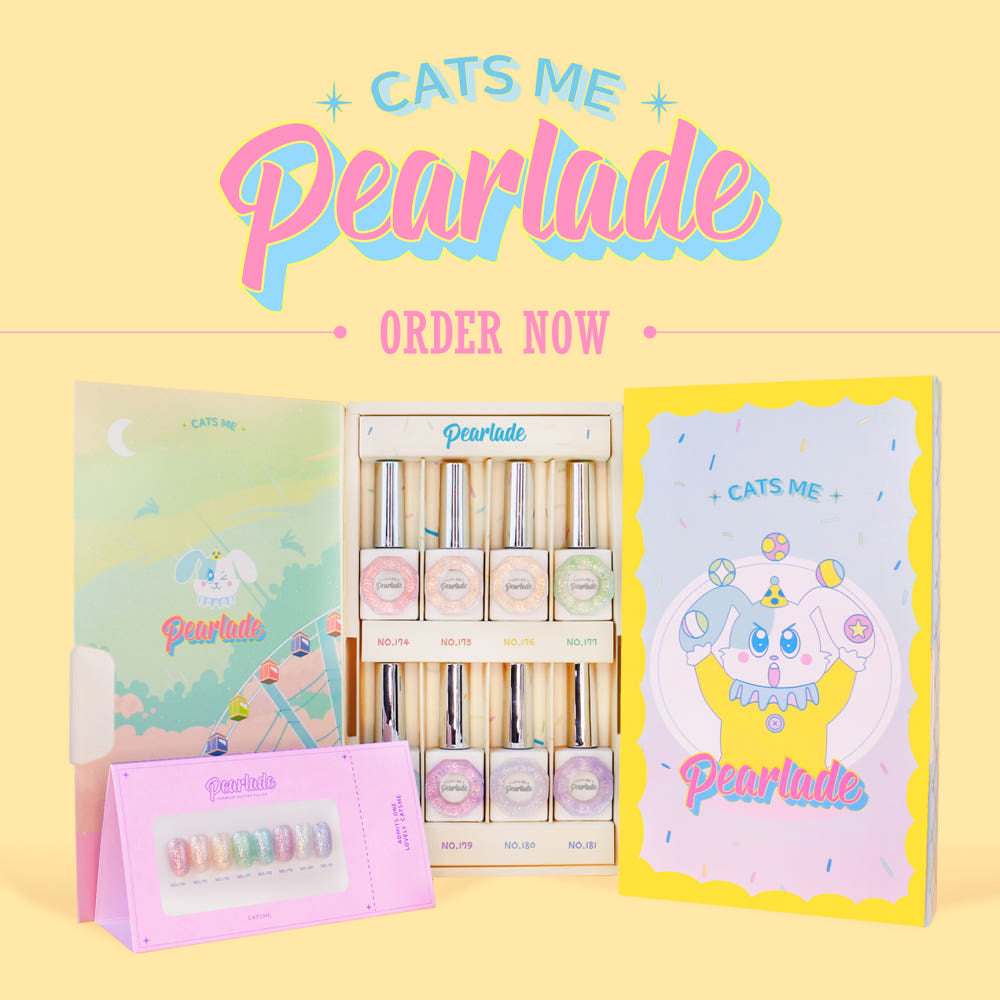 【CATS ME】Pearlade 8-Piece Glitter Set