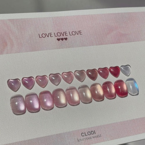 【CLODI】LOVE LOVE LOVE Magnet Gel 10 Kinds