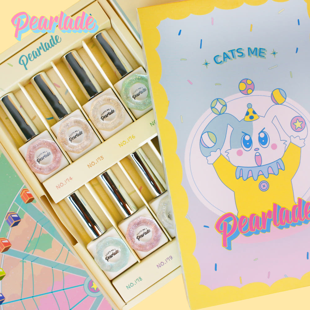 【CATS ME】Pearlade 8-Piece Glitter Set