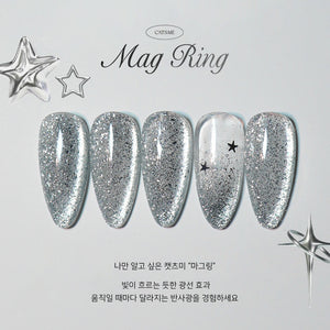 【CATS ME】 Silver Magnet Gel 1 Type Magling Glitter