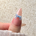 【AURA GLITTER】Shine Pop Ribbon Nail Parts (1 Piece)