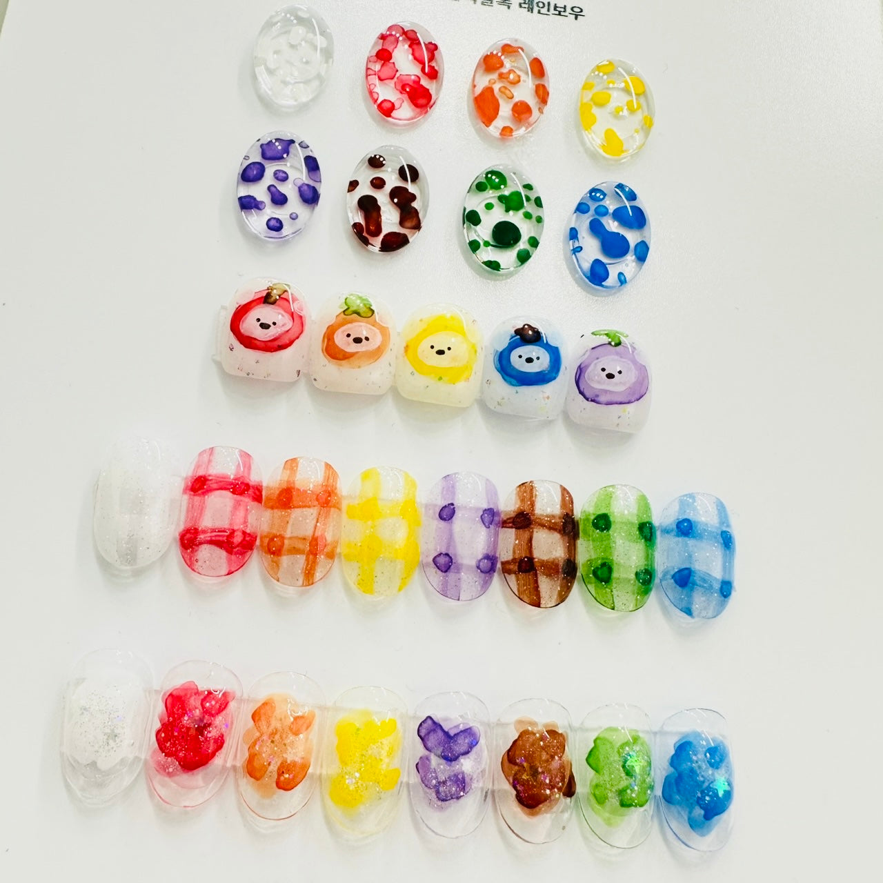 【YOGOMAYO】Picasso Ink Gel Season 1 8-piece single Easy Quick Ink Gel