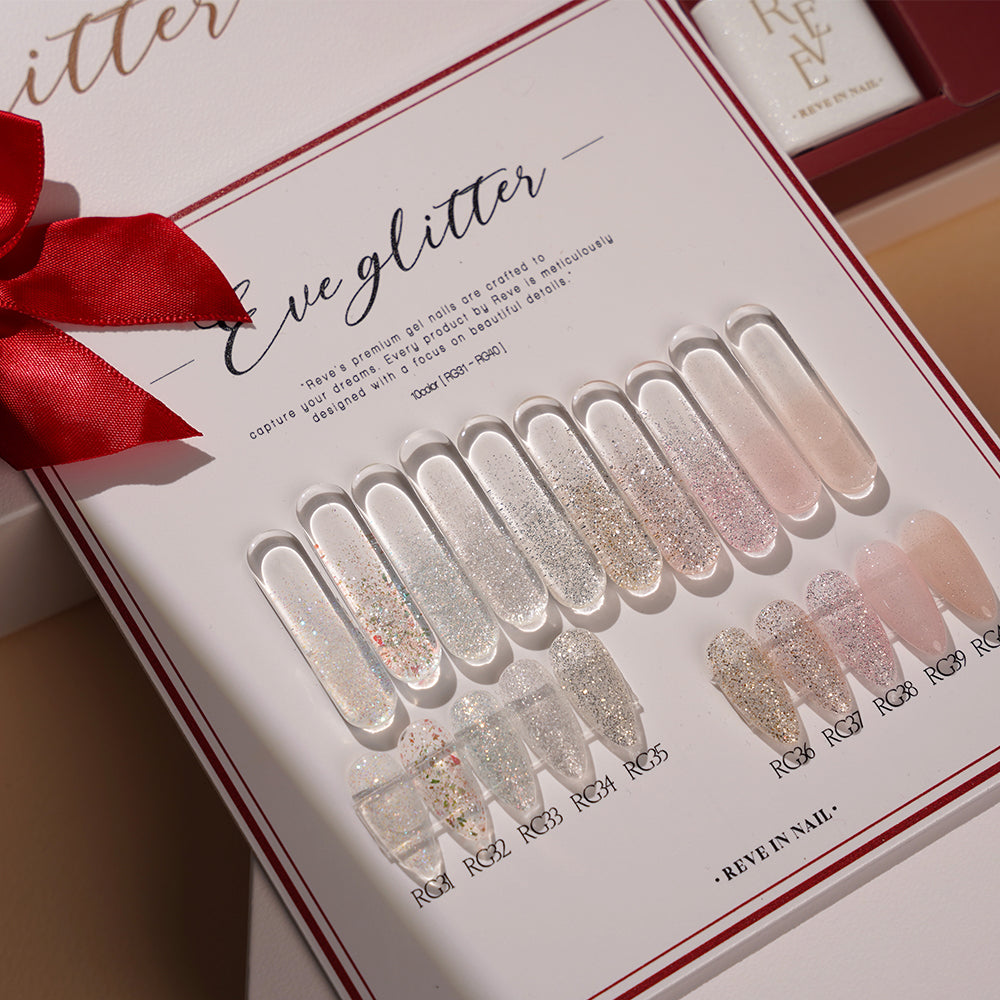 【REVE】Eve glitter 10-piece set