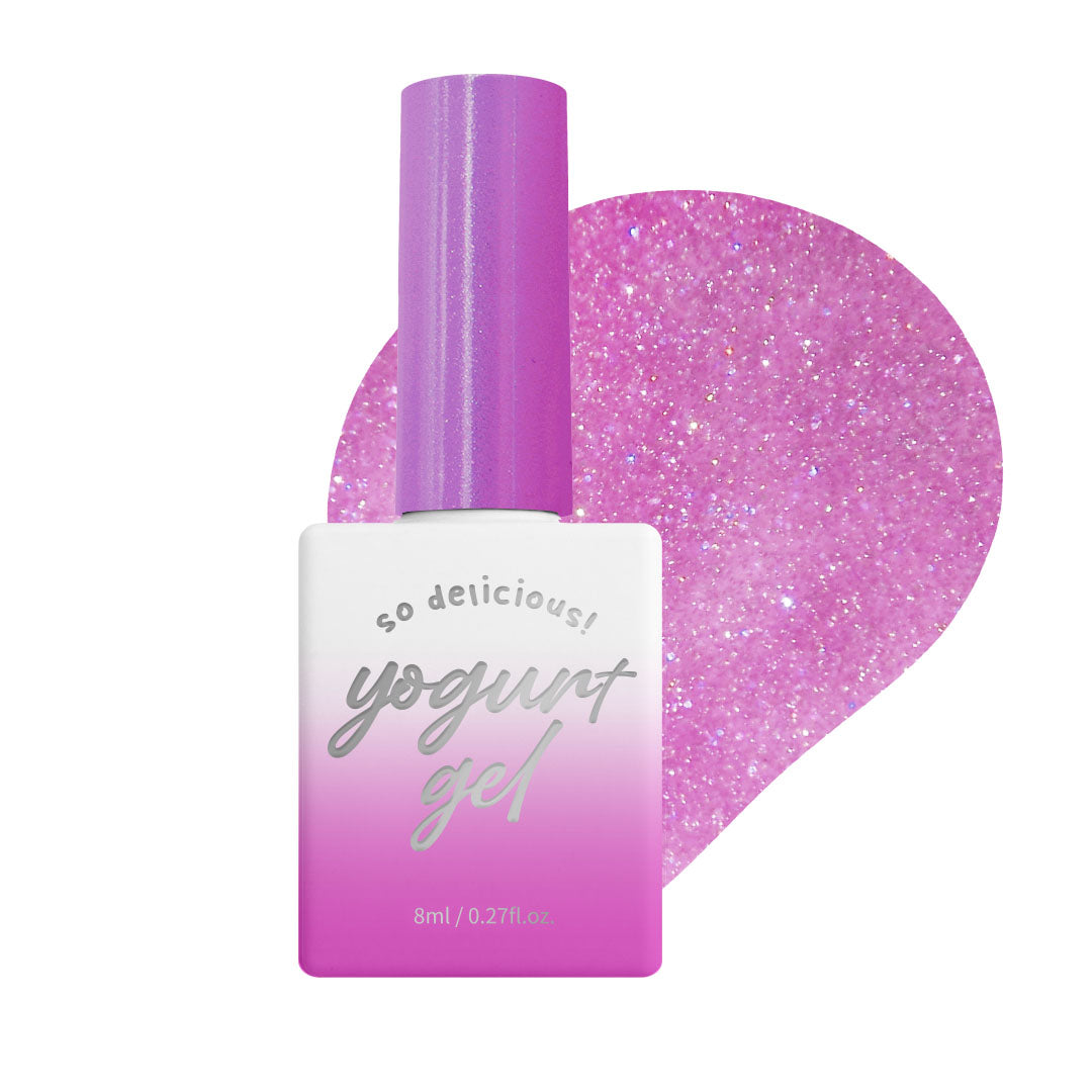 【YOGURT】'Ballerina 2' Reflective Glitter Gel #RG16 Polar Po