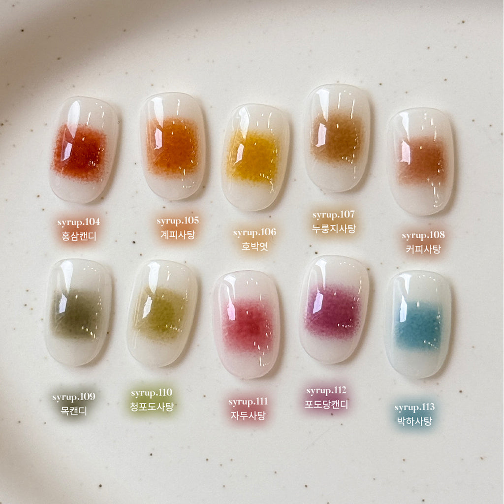 【YOGURT】Pumpkin Candy Syrup Gel Set of 10