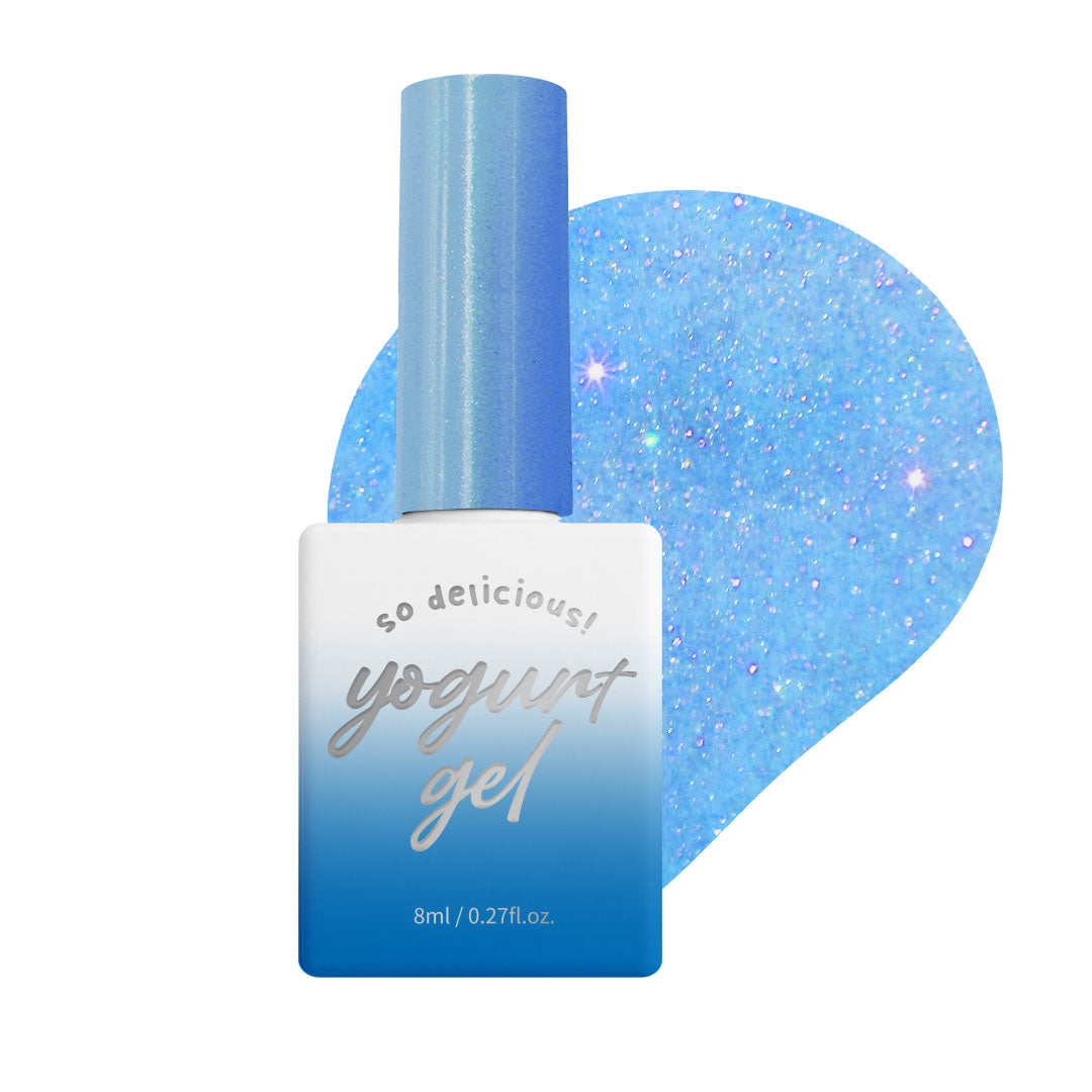 【YOGURT】'Ballerina 2' Reflective Glitter Gel #RG13 Blue Butterfly