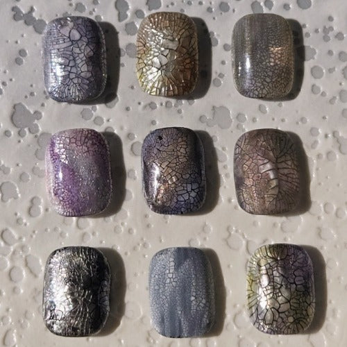 【SISWORLD】Crack Liquid 2-piece Collection (clear + white)