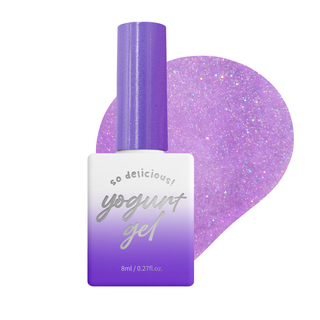 【YOGURT】 'Ballerina 2' Reflective Glitter Gel #RG15 Purple Fairy