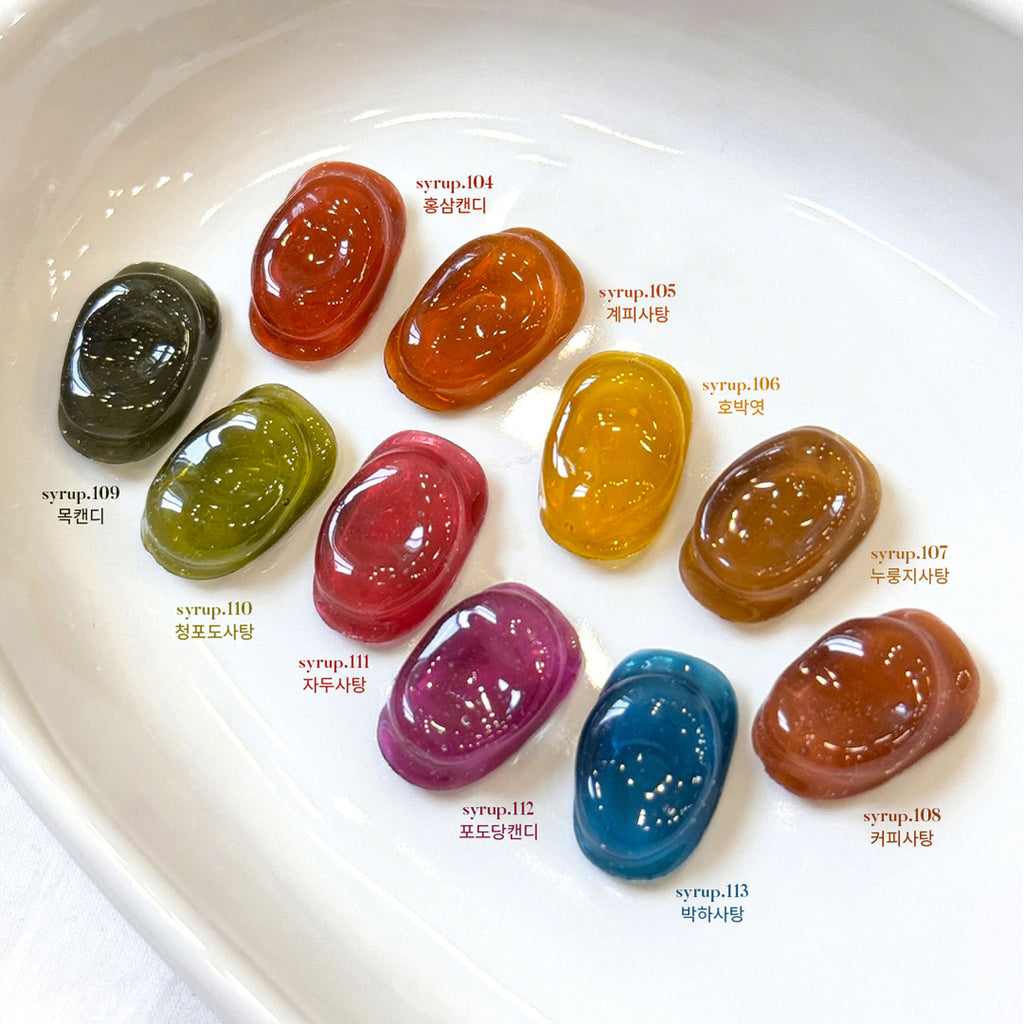 【YOGURT】Pumpkin Candy Syrup Gel Set of 10