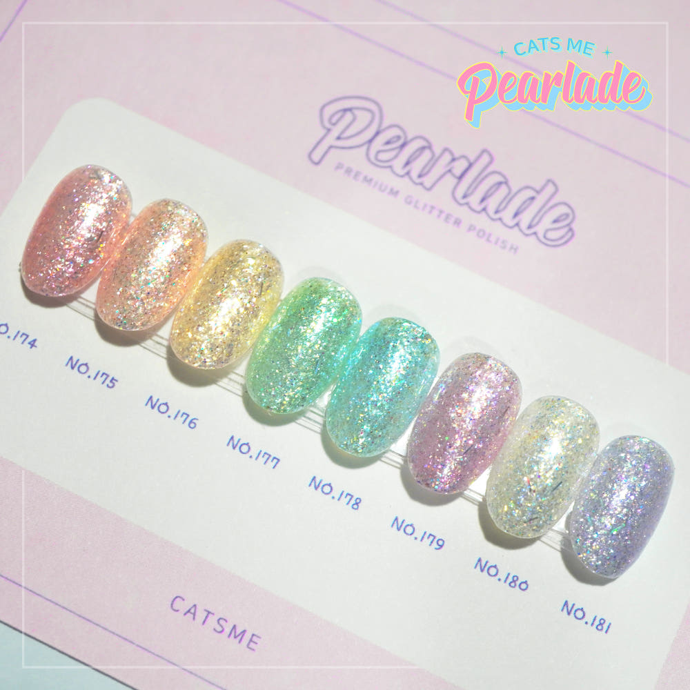 【CATS ME】Pearlade 8-Piece Glitter Set