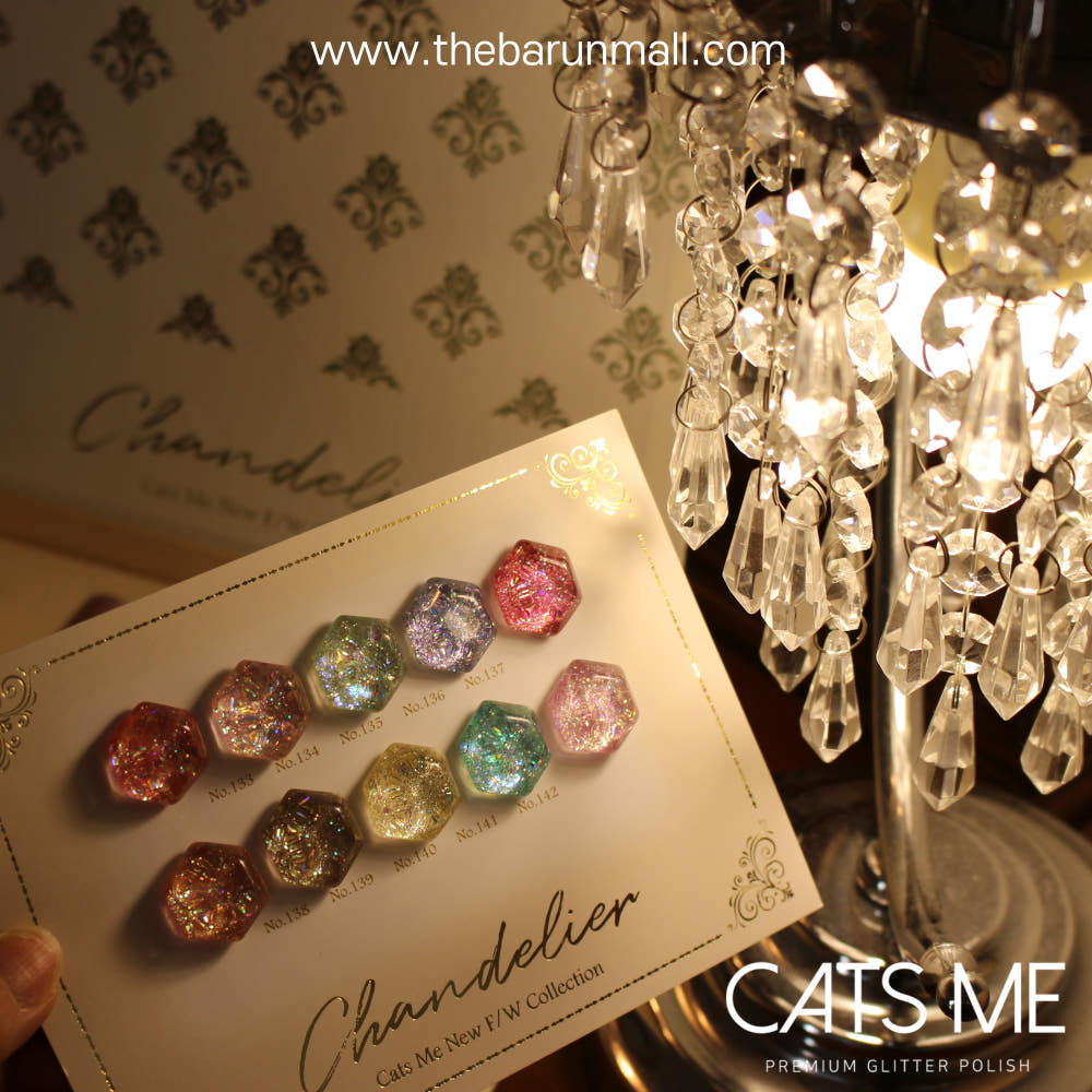 【CATS ME】Chandelier 10 Collection + chain(gold+silver) SET