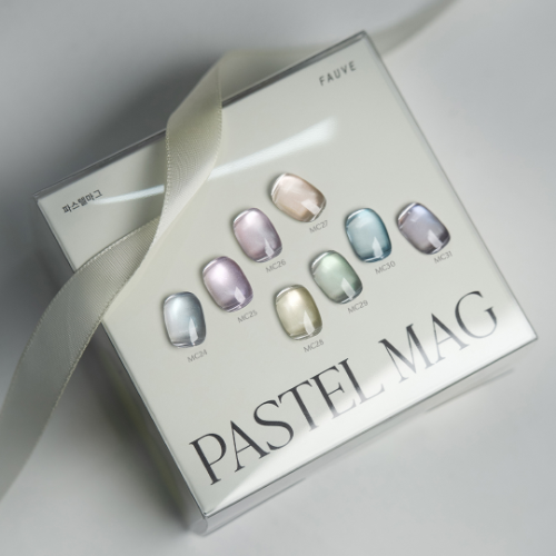 【FAUVE】PASTEL MAG: Magnet Gel Collection 8-piece
