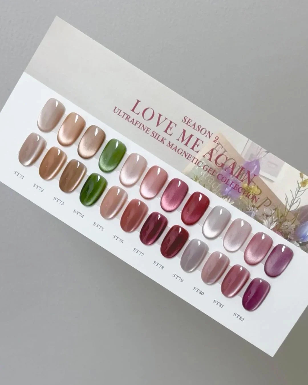 【GENTLE PINK】Love me again - Ultra silk magnetic gel | individual/collection