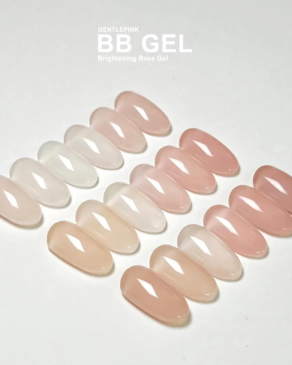 【GENTLE PINK】BB gel - colour & base gel in 1