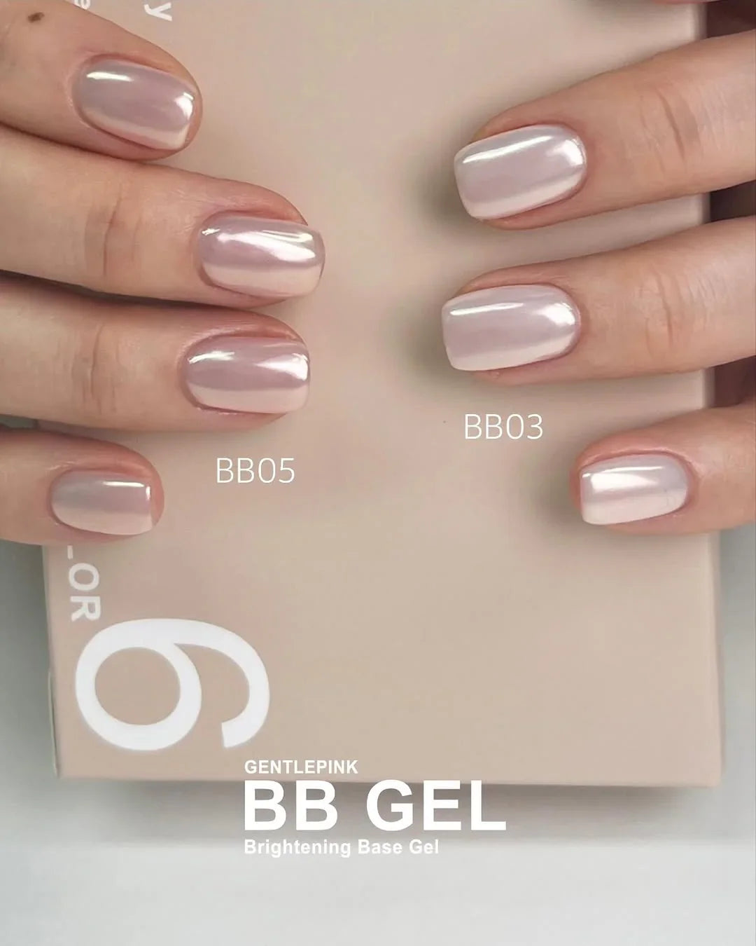 【GENTLE PINK】BB gel - colour & base gel in 1