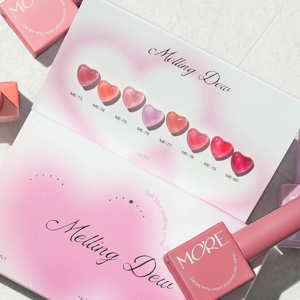 【MOREGEL】Melting Dew (8 types) set / syrup gel
