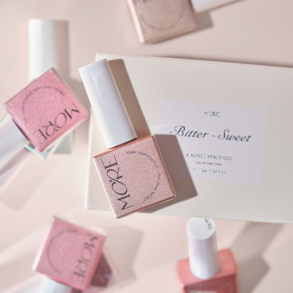 【MOREGEL】Bitter-Sweet (24 types) Single Item / Magnet Gel