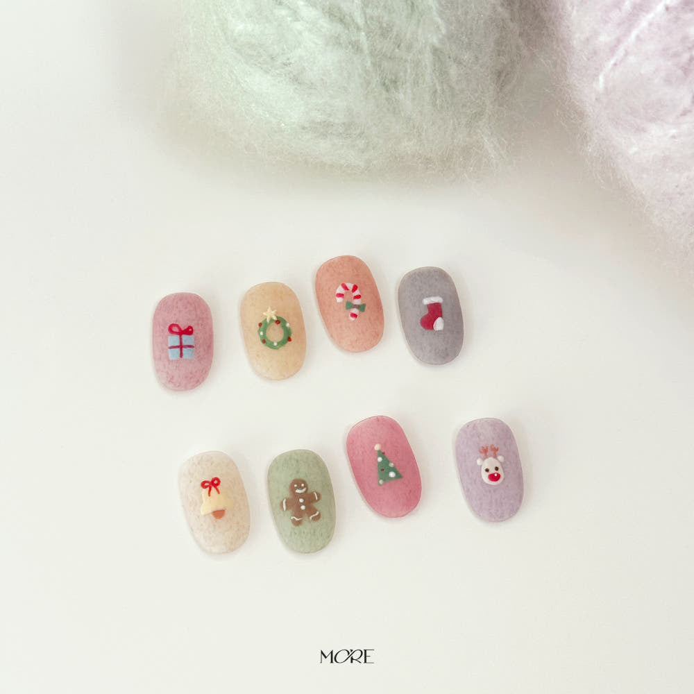 【MOREGEL】[Single Item] Moregel The Velvet 8 types / Velvet Gel, Knit Gel, Winter Gel, Angora Gel