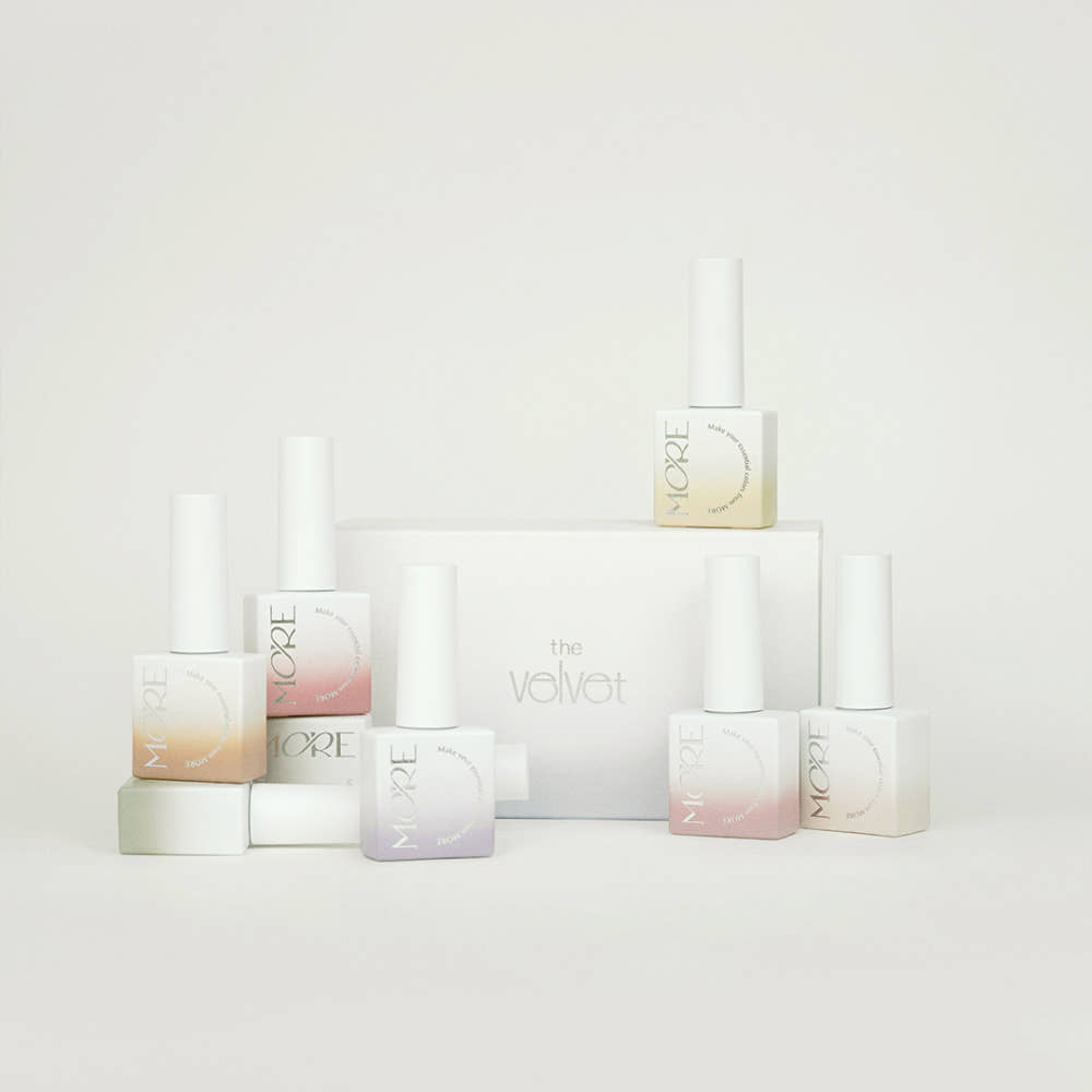 【MOREGEL】[Single Item] Moregel The Velvet 8 types / Velvet Gel, Knit Gel, Winter Gel, Angora Gel