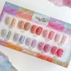 【YOGURT】Gel Nail Muffler Velvet Gel 10-piece Collection