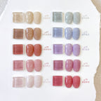 【YOGURT】Gel Nail Muffler Velvet Gel 10-piece Collection