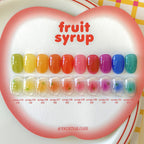 【YOGURT/受注販売(1週間前後納期)】Yogurt Gel Nail Fruit Syrup Syrup Gel 10-piece Collection