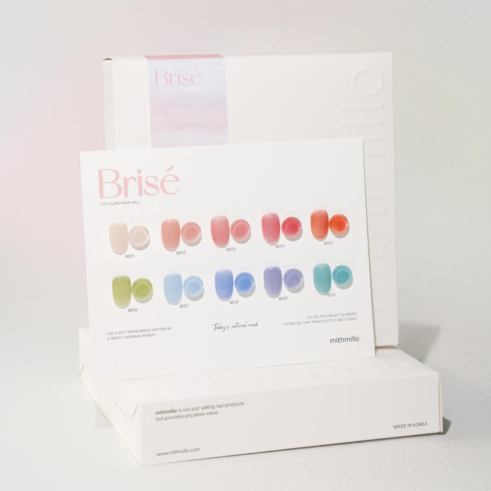 【mithmillo / 受注販売(3月下旬前後納期)】Clear Syrup Gel Breeze 10-piece