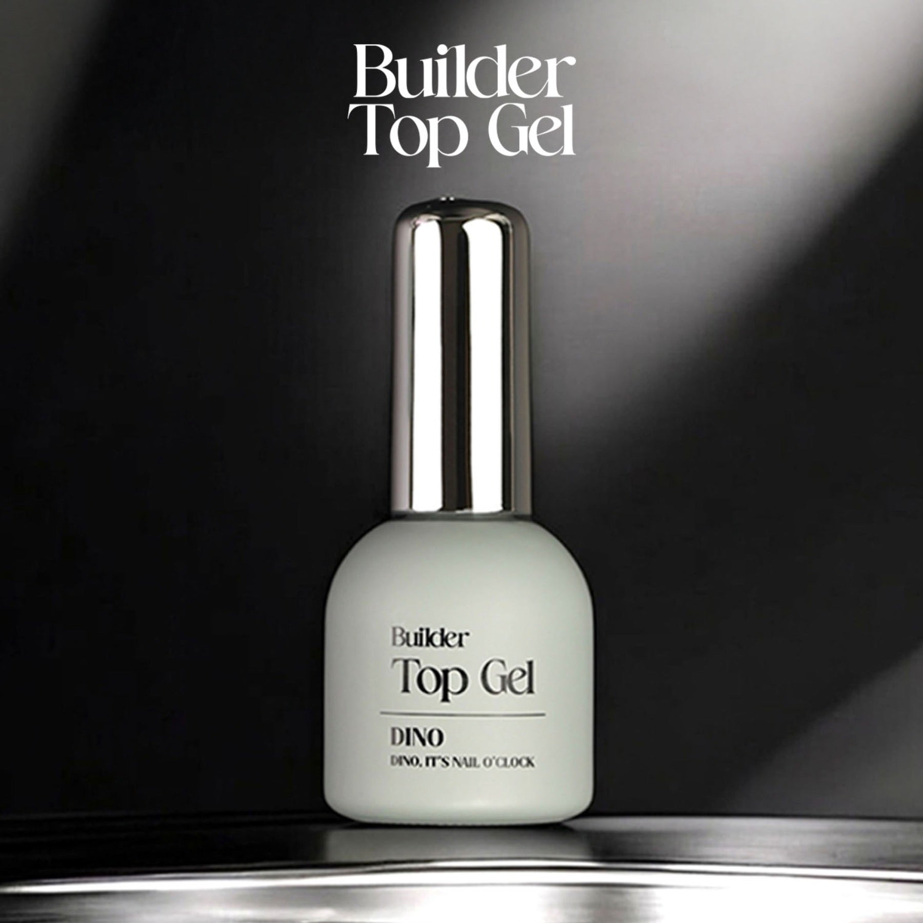 【DINO, IT'S NAIL O'CLOCK】BUILDER TOP GEL (BOTTLE TYPE)