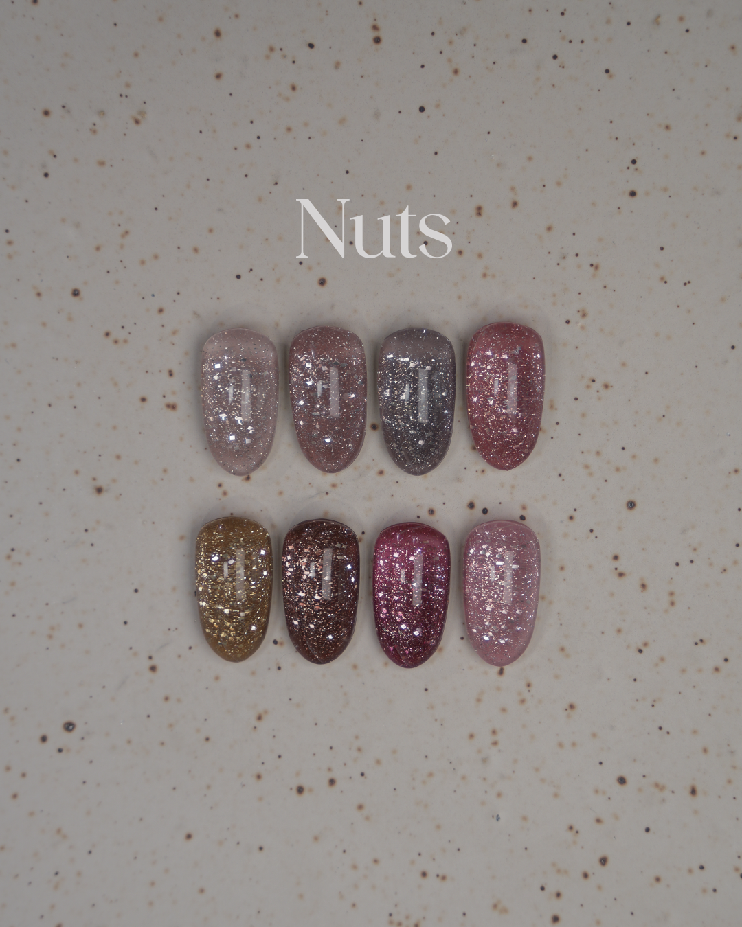 【FAUVE】Nuts: Reflective & Magnet Collection 16-piece set