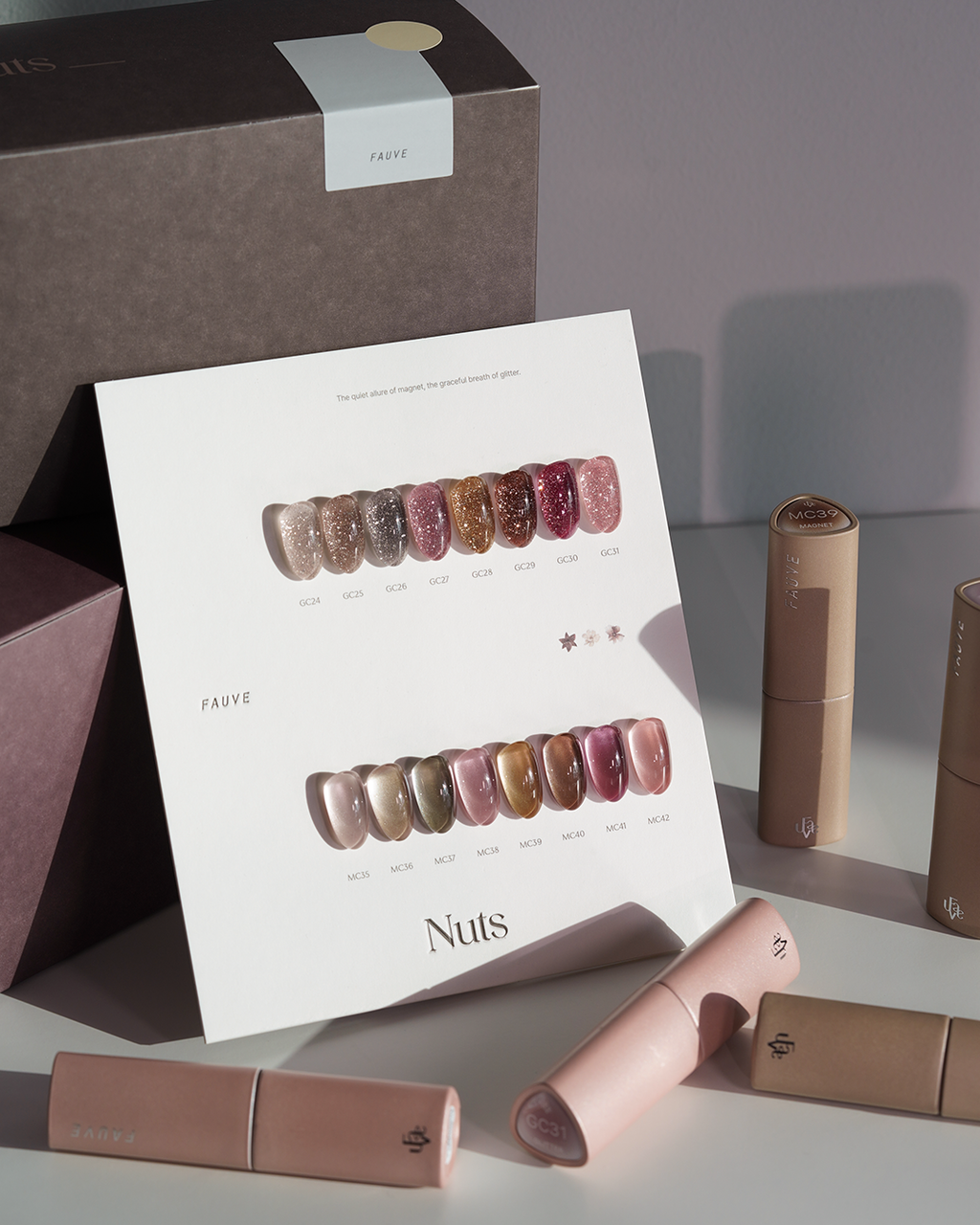 【FAUVE】Nuts: Reflective & Magnet Collection 16-piece set