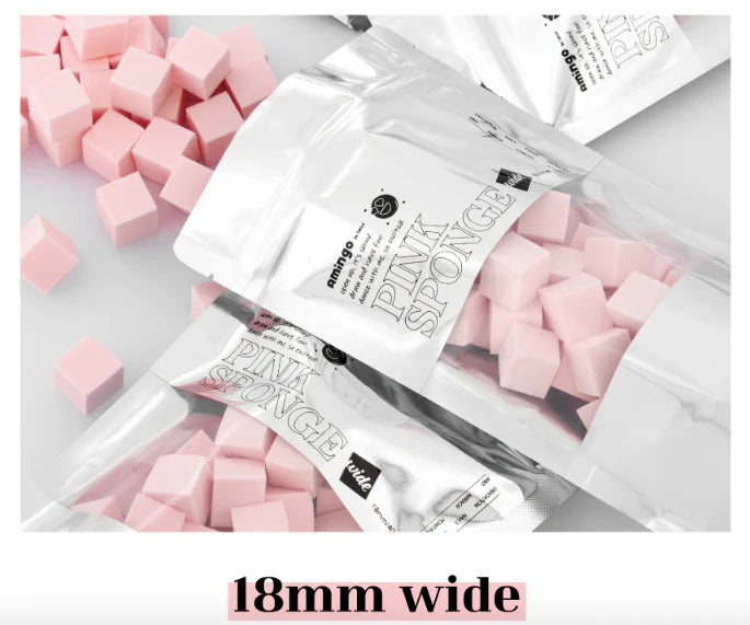 【Amingo】Pink sponge - 100pc