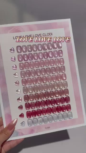 【CLODI】LOVE LOVE LOVE Magnet Gel 10 Kinds