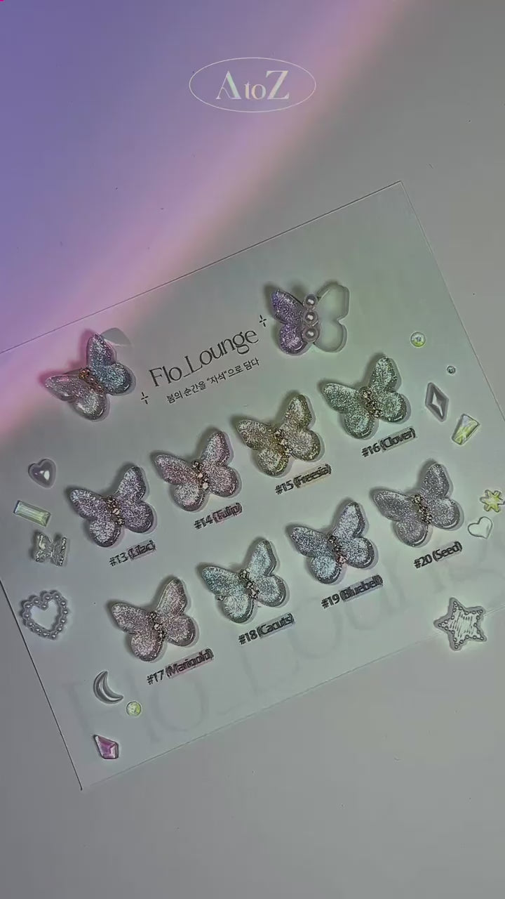 【AtoZ】 Spring New Magnetic Gel 8-piece Collection / Flo-Launge magnet season1 8-piece  Collection