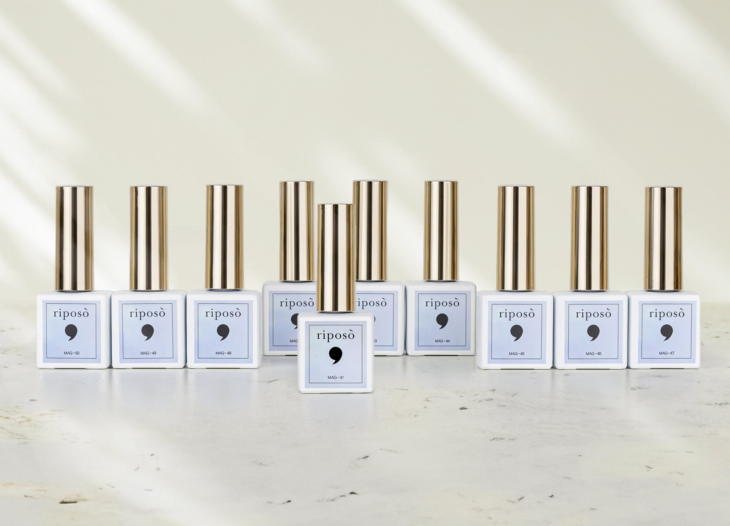 【riposo】[4th] 10 types of Pulling Jelly Bean Magnet Gel